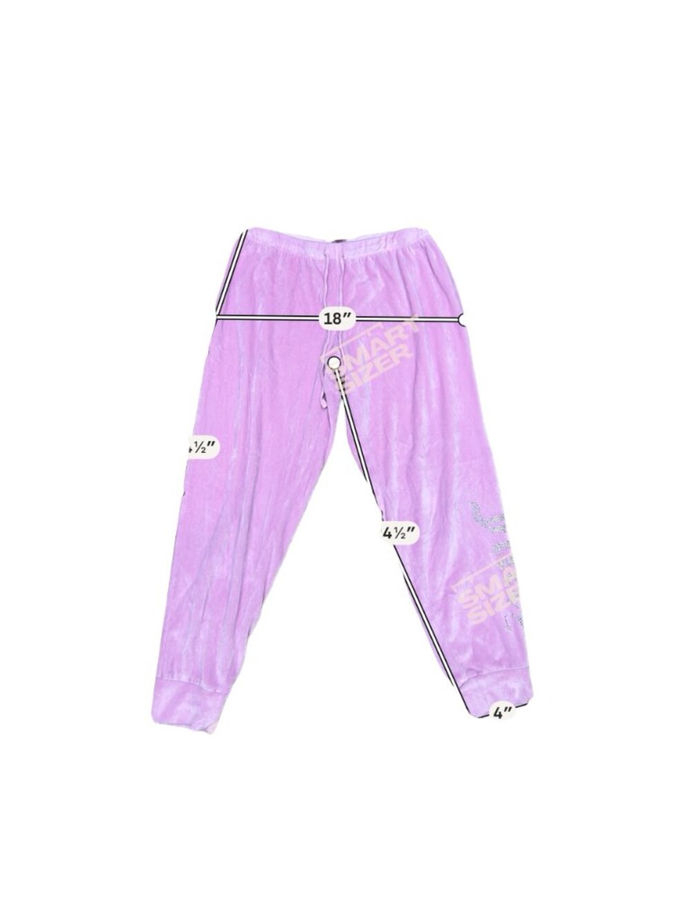 Juicy Couture Pink Velour Rhinestone Tracksuit Sleepwear Set Size S Loungewear View 5